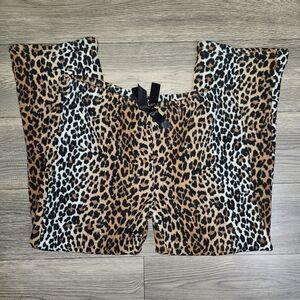 Bobbie and Brooks leopard print pajama pants women's size 1X